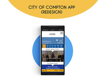 City of Compton (App Redesign)