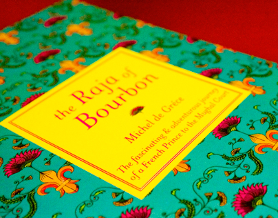The Raja of Bourbon - Book Cover Design