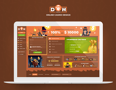 Don Casino - Online casino design