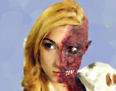 Female Two face