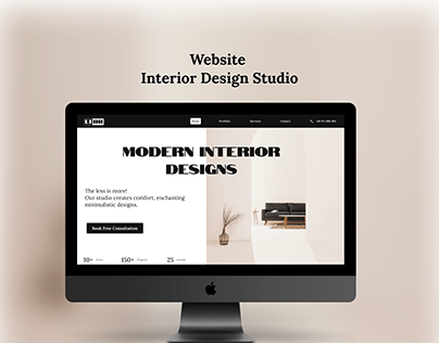 Interior Design Studio website