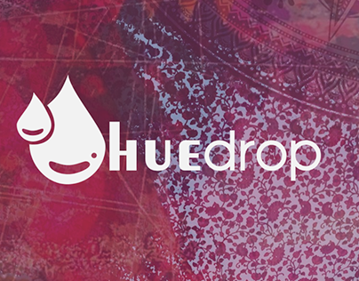 Huedrop.co Logo Design