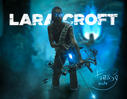 Lara Croft. Fantasy mode