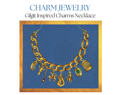 Charm Jewelry - Gilgit Inspired Necklace