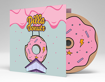 J Dilla Jay Dee Donuts - CD ReDesign