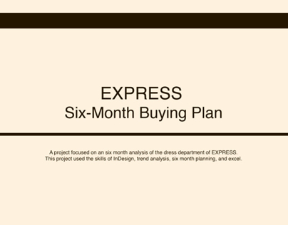 6 Month Buying Plan