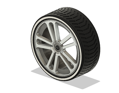Custom rim and tire