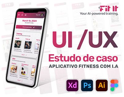 Fit It Aplicativo - UI/UX, Styleguide, Product Design