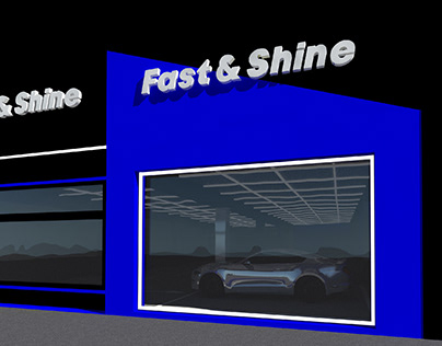 Fast & Shine logo , Exterior - Interior Design