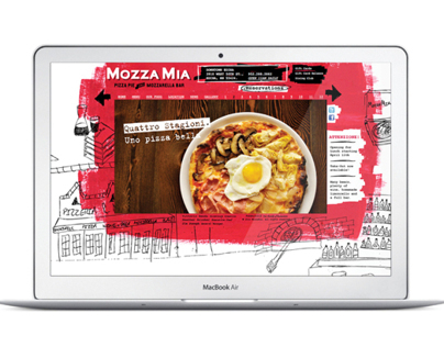 Mozza Mia – Website