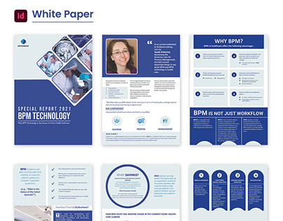 White Paper - Brochure - PDF - Inforgraphics