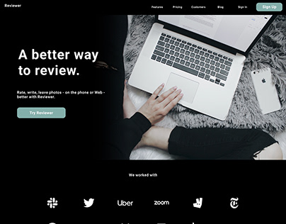 Reviewer | Minimal Web Design