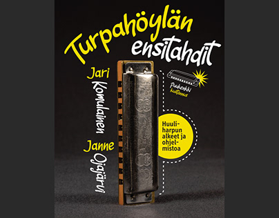 Turpahöylän ensitahdit | Book cover and layout