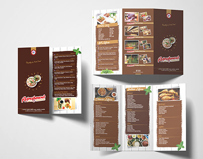 Brochure & Flyer Design | Refreshment Restaurant