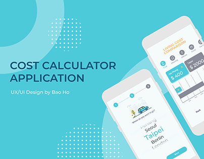 Cost Calculator Application - UI/UX Design