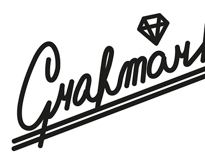 Simple Grafmark logo animation