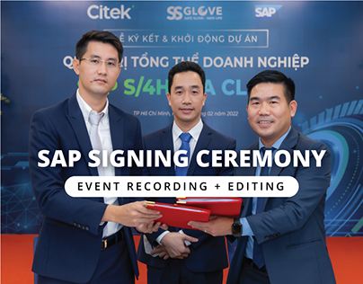 [SAP Signing Ceremony] Cinematography and Photography