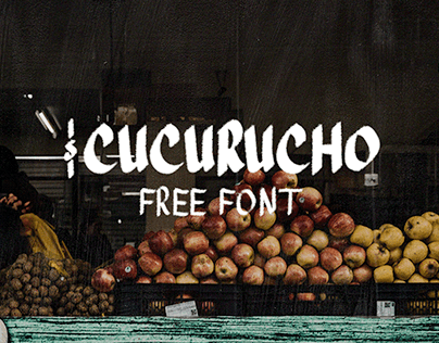 Cucurucho - Free Hand Drawn Font