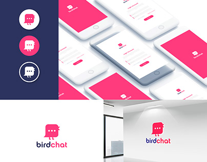 Logo & Brand Identity Pack for Birdchat