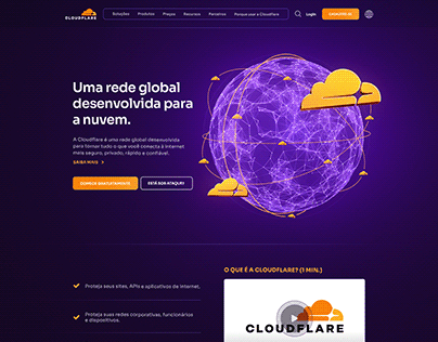 Redesign Cloudflare - Desafio ULC Ciparoni