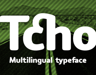 Tcho typeface