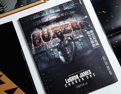Buzzer Magazine Cover/Poster
