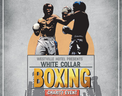 White Collar Boxing event