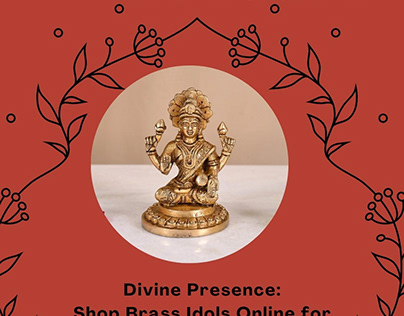 Divine Presence: Shop Brass Idols Online for Spiritual