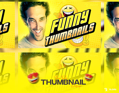 Funny Thumbnail Projects | Photos, videos, logos, illustrations and  branding on Behance