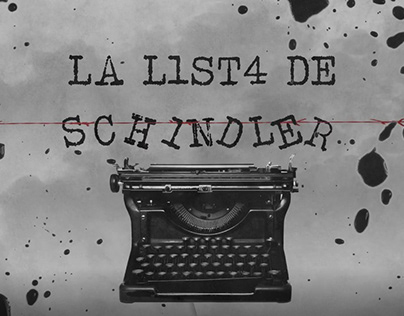 La lista de Schindler - Rediseño de Títulos