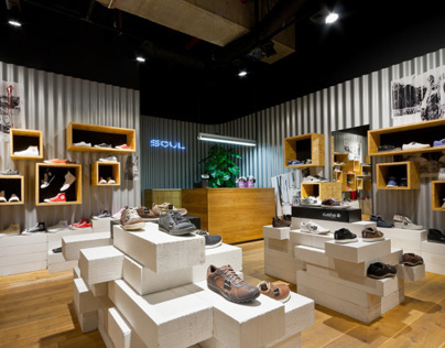 SOUL- concept shop for a chain of stores by A+D