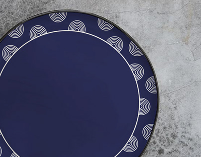ABI- Blue Pottery Dish Set