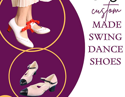 custom made swing dance shoes