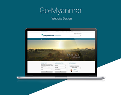 Website design for Go-Myanmar