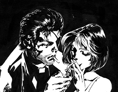 Commission: "The Preacher", Jesse and Tulip.