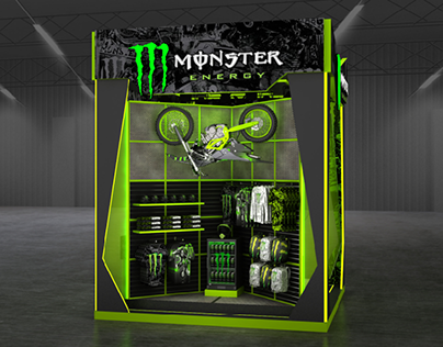 Stand Monster Energy Drink 360