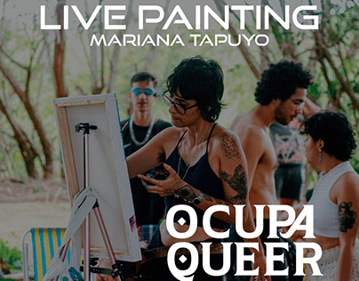 Live Painting - Circuito Cultural Ribeira. 2023