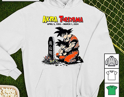 RIP Akira Toriyama Dragon Ball Z T-shirt