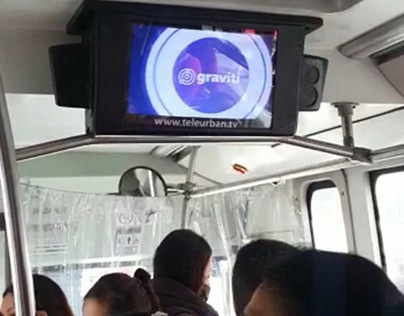 Promocionales para metrobús - Graviti