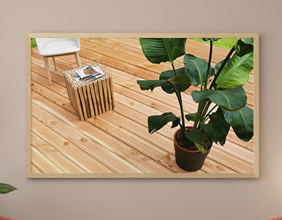 Photo Montage Decking Surface