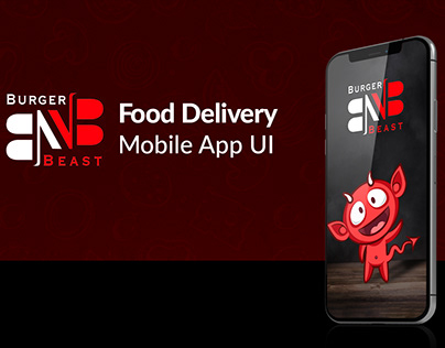 Burger N Beast Food Delivery App UI