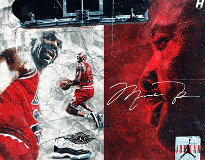 Michael Jordan & Kobe Bryant Air Jordan/Adidas Poster