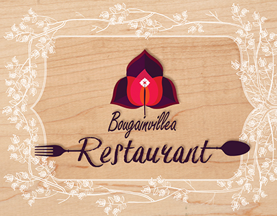 Bougainvillea Restaurant Branding
