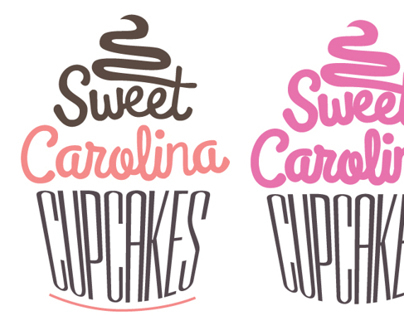 Logo Redesign: Sweet Carolina Cupcakes