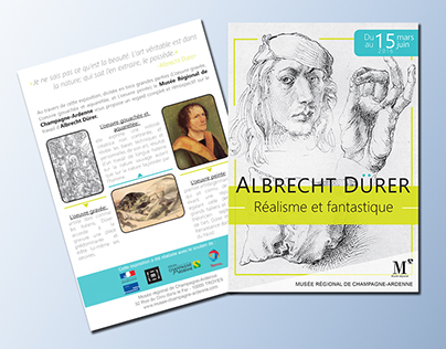 Albrecht Dürer // Carton d'exposition