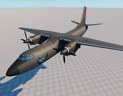 AirPlanes for Unigine Engine (an-12,an-26,L410)