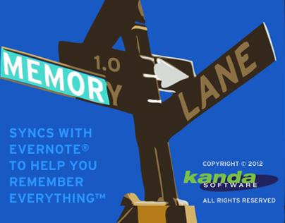 Memory Lane Mac OSX App for Evernote