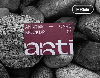 ANNTI© — Card Mockup 01 (FREE)
