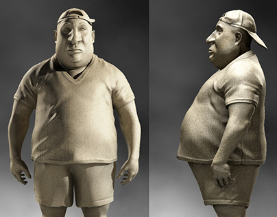 Character Modeling in Zbrush (Year 2014)
