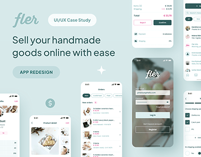 Handmade marketplace - app for sellers - case study
